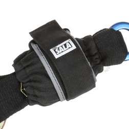 3M DBI-SALA 1246525 ShockWave Arc Flash 100% Tie-Off Stretch Web Shock-Absorbing Twin-Leg Lanyard, 6 ft