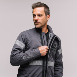 OEL AFW040-BSJ-GTX Black Series 40 Cal/cm2 Arc Flash Jacket