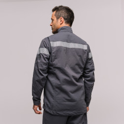 OEL AFW040-BSJ-GTX Black Series 40 Cal/cm2 Arc Flash Jacket