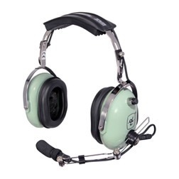 David Clark H3335 Over-The-Head Wired Airline Ground Support Headset with Microphone