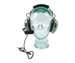 David Clark H3530 Over-The-Head Wired Airline Ground Support Headset with Microphone