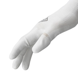 HexArmor 1052 Helix White HPPE/Nylon A3 Cut Level Cut-Resistant Gloves - 12 Pair
