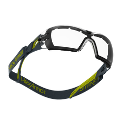 HexArmor 11-1200X-0X MX200G Polycarbonate Lens Unisex Frameless Safety Glass with Gasket - 10 Pack