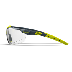 HexArmor 11-1900X-0X VS300 Polycarbonate Lens Unisex Half-Frame Safety Glass - 12 Pack
