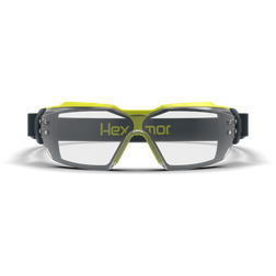 HexArmor 11-2300X-04 MX350 Polycarbonate Lens Unisex TPE Frame Safety Glass with Gasket - 12 Pack