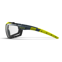 HexArmor 11-2700X-02 VS300SG Polycarbonate Lens Unisex Half-Frame Safety Glass - 12 Pack