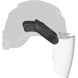 HexArmor 17-13001 Ceros XP Click-and-Go Magnetic Face Shield with Adapter Set for XP250 XP250E XP450A XP450AE K-Series Ceros K2M Magnetic Earmuffs - 1 Pack