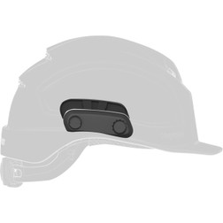HexArmor 17-26001 Nylon Magnetic Helmet Adapter for XP250 XP250E XP450A XP450AE Safety Helmets - 1 Pair