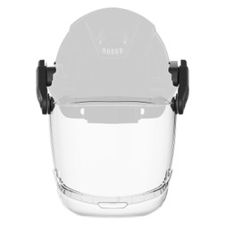HexArmor 17-27002 Face Shield Replacement Window with Chin Guard for Mechanical and Click-and-Go Face Shield Kit Ultrex1 - 1 Pack