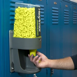 HexArmor 20-10001 Turn2 600/800 Pairs Plastic Earplug Dispenser - Each