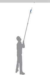 Guardian 00164 Extension Pole Ground-Up Anchor System