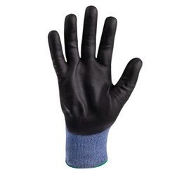 HexArmor 3016 Helix Black/Blue/White/Violet Ultra-Thin HPPE/Steel A4 Cut Level Cut-Resistant Gloves - 12 Pair