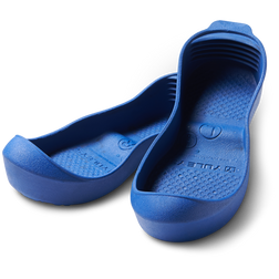 HexArmor 32001-X YULEYS Thermoplastic Rubber Blue Unisex Reusable Slip-On Boot Cover - 1 Pair
