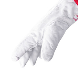 HexArmor 4066W Chrome SLT White/Violet Buffaloskin Leather A7 Cut Level Winter Gloves - 12 Pair