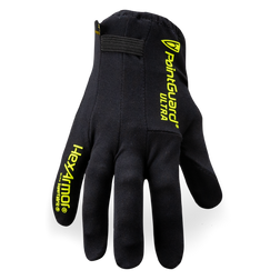 HexArmor 6044 PointGuard Ultra Black SuperFabric A9 Cut Level Cut-Resistant Gloves - 12 Pair