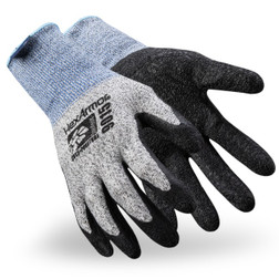 HexArmor 9015 9000 Series Black/Gray Polyethylene and Glass Fiber A7 Cut Level Cut-Resistant Gloves - 12 Pair