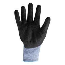 HexArmor 9015 9000 Series Black/Gray Polyethylene and Glass Fiber A7 Cut Level Cut-Resistant Gloves - 12 Pair