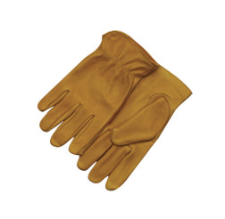 Stanco 220E Small to X-Large Elk skin Leather Elastic Wrist Driver's Gloves - Pair