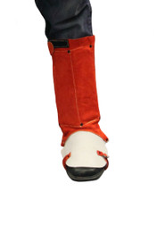 Stanco L25 Leather Knee Length Legging with Boot Spat - Pair