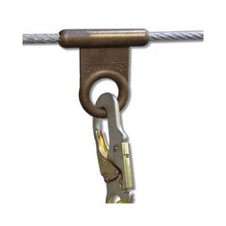 Guardian 00661 Permanently Attached Pass-Thru Slider D-Ring