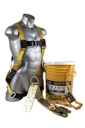 Guardian 00805 Bucket of Safe-Tie Complete Roofer's Kit