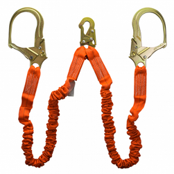 Guardian 01298 Internal Double Leg Shock Absorbing Stretch Lanyard