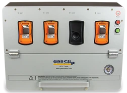 Gas Clip SGC-WMDOCK Rechargeable Lithium-Ion Battery Wall Mount Single Gas Clip Dock for Portable Gas Detector - Each