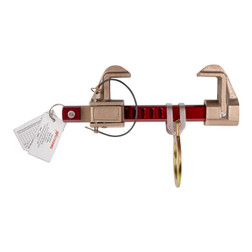 KStrong UFA30115 Aluminum Alloy and Brass Rolling I-Beam Anchor - Each