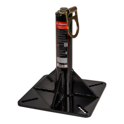 KStrong UFA55207SW Alloy Steel Riser Post Roof Anchor with Swivel D-Ring - Each