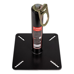 KStrong UFA55207SW Alloy Steel Riser Post Roof Anchor with Swivel D-Ring - Each