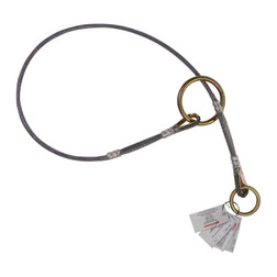 KStrong UFA71010 5/16 in Galvanized Steel Wire Cable Sling with Large & Small O-Ring - Each