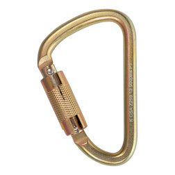KStrong UFC401110 1 in 3600 lb Small Quarter Turn Locking Carabiner - Each