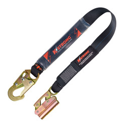KStrong UFG611020 3 ft Polyester Webbing Manual Shock Absorbing Rope Grab Assembly - Each