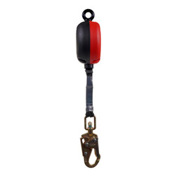KStrong BRUTE UFS3500 Steel Swivel Snap Hook Web Self-Retracting Lifeline with Snap Hook - Each