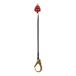 KStrong BRUTE UFS359206 Forged Steel Rebar Hook Self-Retracting Lifeline with Rebar Hook & Dorsal Connector - Each