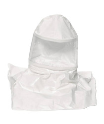 Bullard 20SICN CC20 Series Dupont Tychem 4000 Replacement Double Bib Respirator Hood with Taped Seams - 1 Box