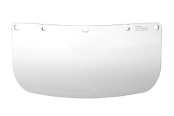 Bullard 680P 15 in Polycarbonate Heat-Formed Impact and Heat Resistant Visor - Each