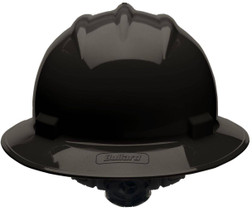 Bullard 71BKB Standard S71 Full Brim 6-1/2 - 8 in Low Profile Hard Hat - Each
