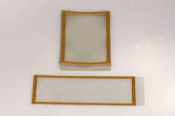 Bullard 7714 Mylar Clear Rectangular Lens Cover - 25 Pack