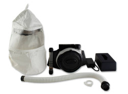 Bullard EVA20TJT EVA Series Rechargeable Lithium 7-8.5 cfm Loose Fitting Powered Air-Purifying Hood Respirator System - Each