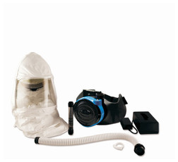 Bullard EVAHL20SICHT EVAH Series Rechargeable Lithium 7-8.5 cfm Loose Fitting Powered Air-Purifying Hood Respirator System - Each