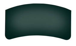 Bullard GVXOLG Acetate Green Lens Cover - 25 Pack