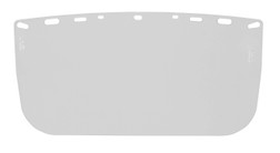 Bullard S1FS840ME Sentinel Series Polyester Clear Hard Hat Face Shield - 6 Pack