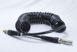 Bullard V5KF2530BLK 3/8 in Nylon Strater, Kink Free Air Supply Hose - Each