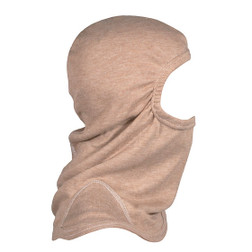 MAJFIRE PBI_PAC I Light Brown 20% PBI/80% Lenzing FR 19 in One-Piece Shoulder Insert Protective Hood - Each