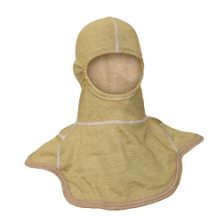 MAJFIRE PBI_PAC III 20% PBI/80% Lenzing FR 21 in Long Bib Protective Hood - Each