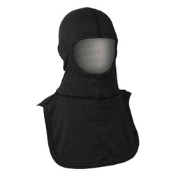MAJFIRE RK_PAC II-3PLY Rayon Kevlar 21 in 3-Ply Head/2-Ply Long Notched Shoulder Bib Protective Hood - Each