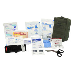 First Aid Only FA142B-ADV Tactical IFAK Advanced Kit with Bleeding Control, Multiple Color Options - Each