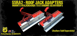 SSRA2 Adjustable Roof Jack Adapter for Walkboards on Standing Roofs