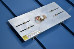 SSRA3 Anchor Plate For Horizontal Lifelines on Standing Seam Metal Roofs - Each